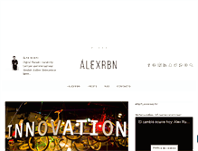 Tablet Screenshot of alexrbn.com